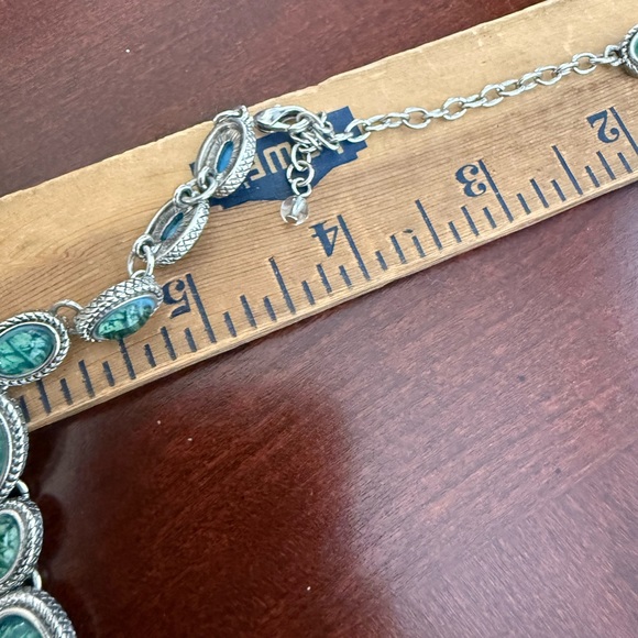 Napier Faux Stone Necklace - Picture 3 of 5